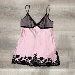 Victoria's Secret Pink Satin Slip Dress